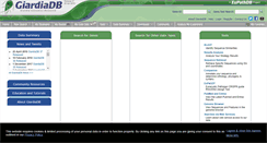 Desktop Screenshot of giardiadb.org