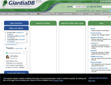 Tablet Screenshot of giardiadb.org